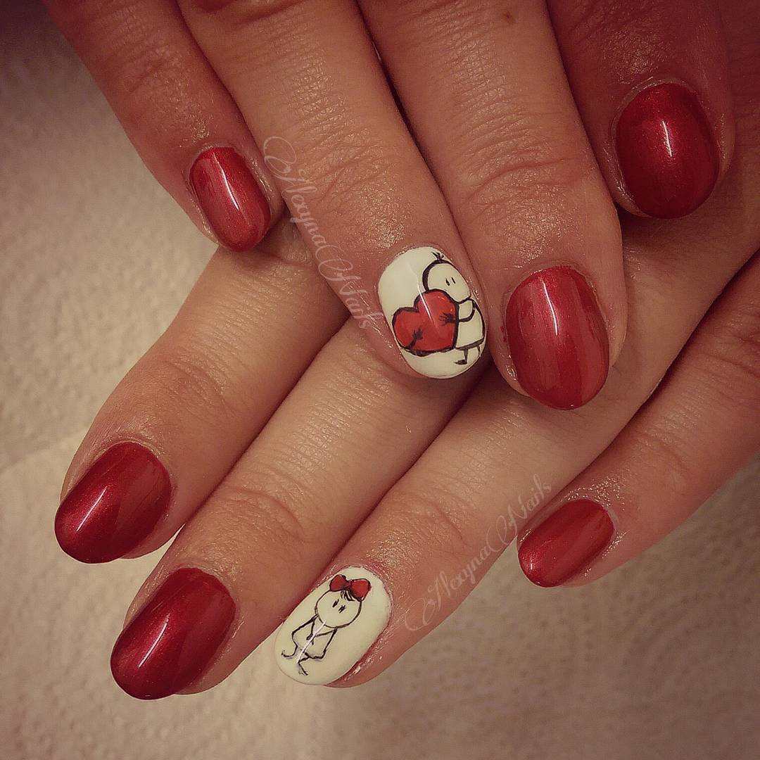 50+ Adorable Valentine’s Day Nail Art That You Would Love for Sure
