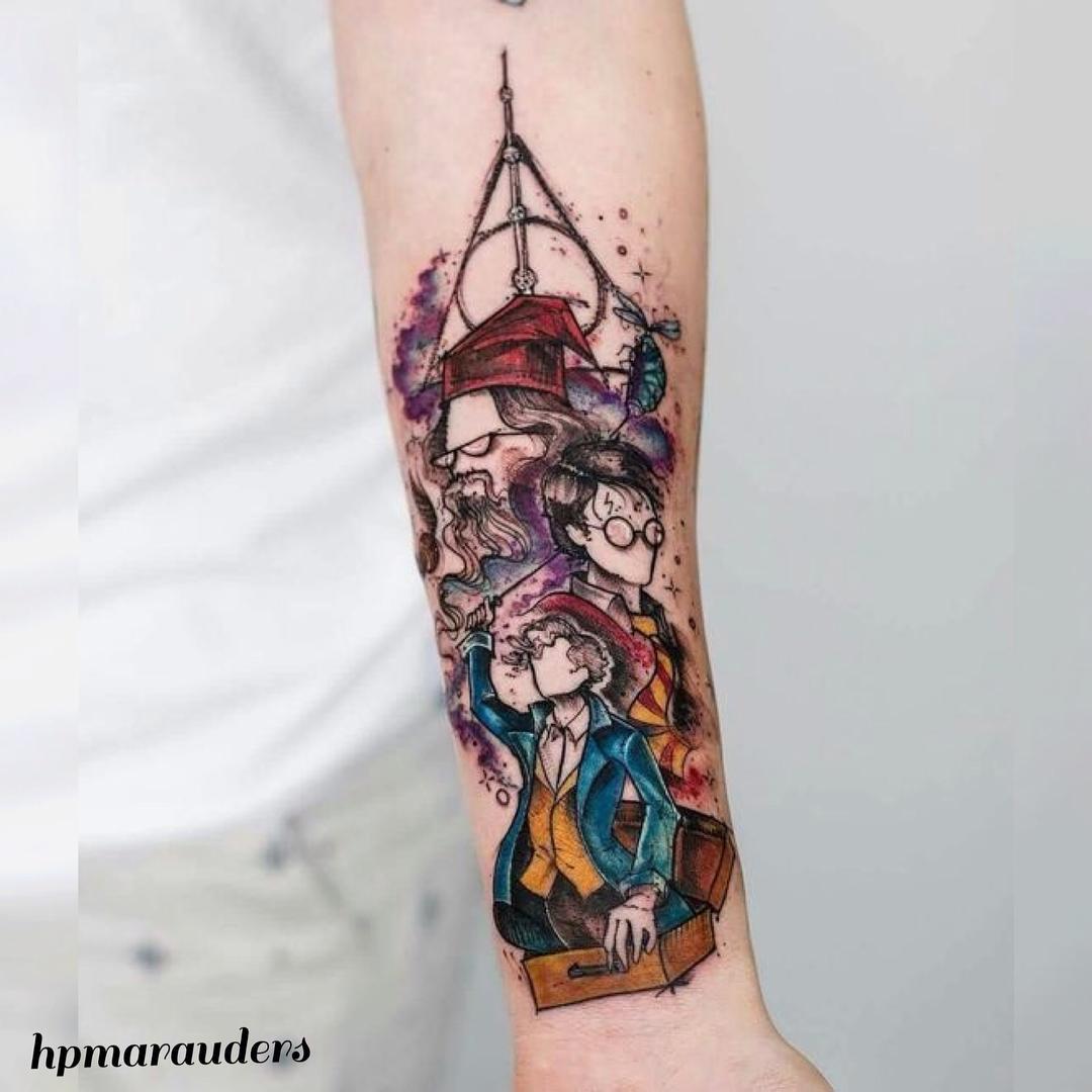 Perfect Harry Potter Tattoo For Teenagers