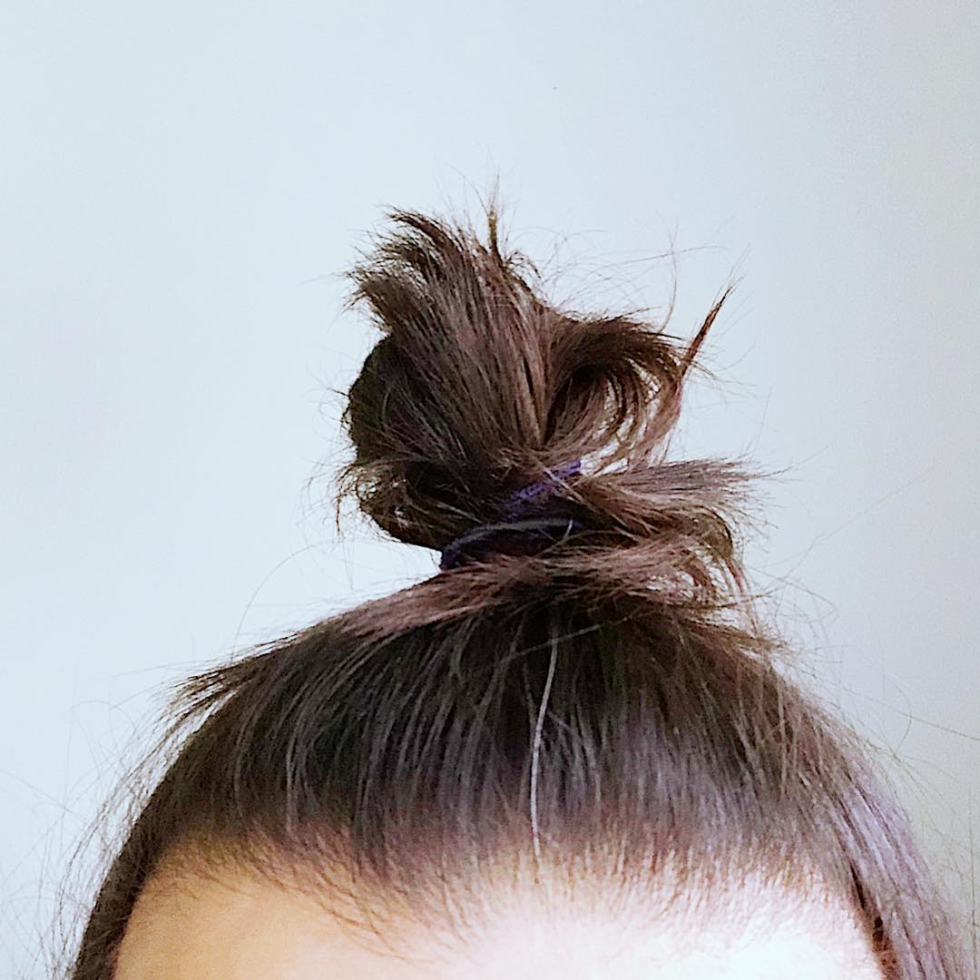 Daily Top Knot Hair Inspiration