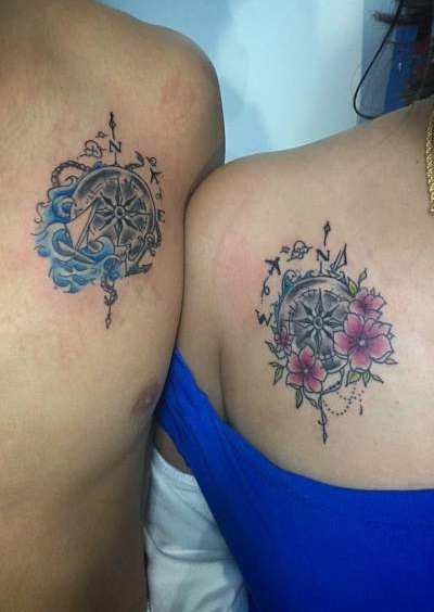 Exclusive Traveller Couple Tattoos