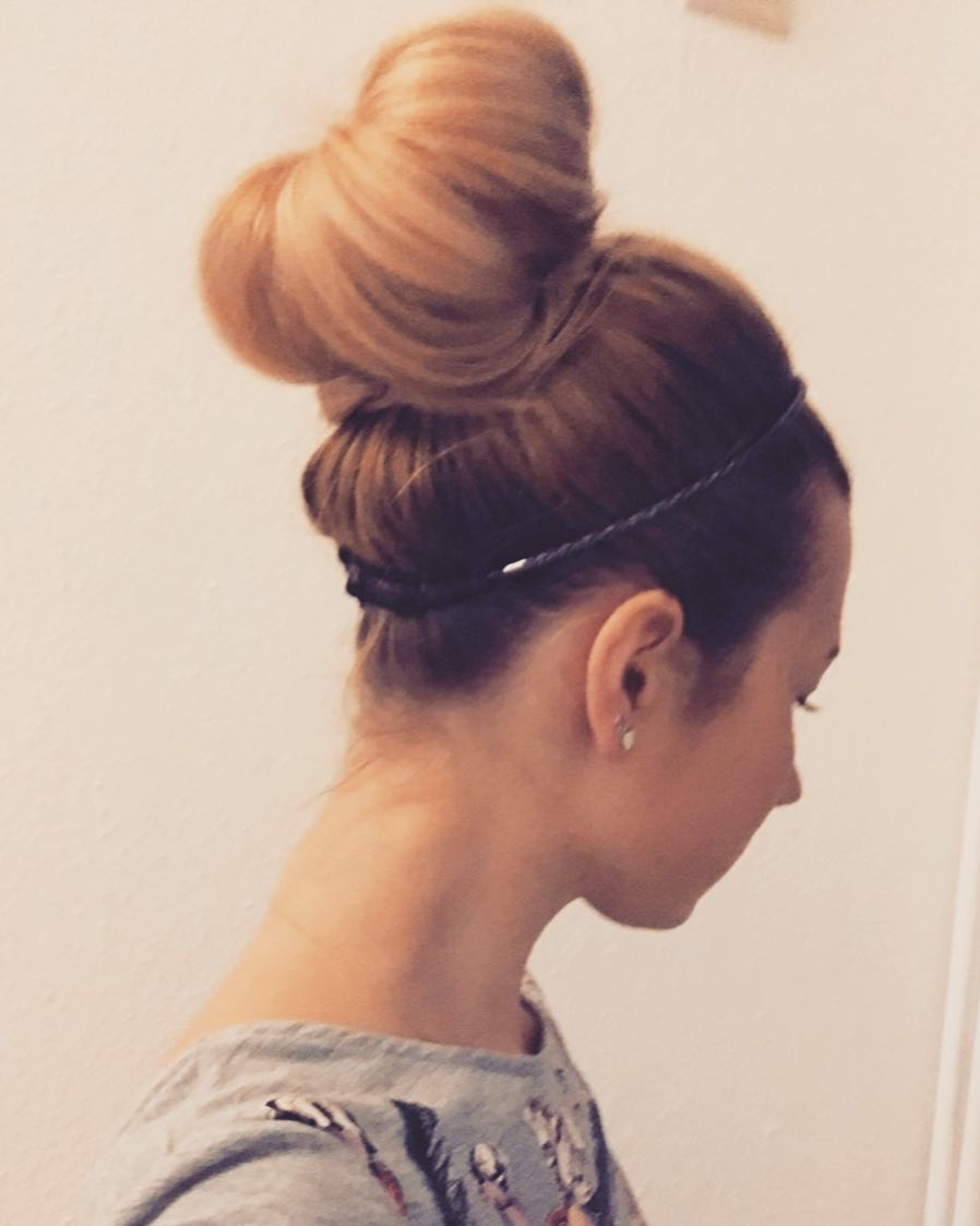 Impressive Top Knot Hairstyle