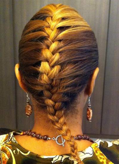 Lovely French Braid For Summer