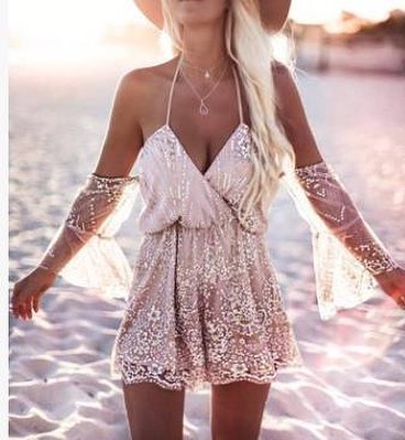 Boho Style Playsuit Perfect For Beach Party