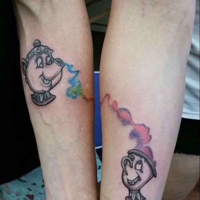 Funny Mother Daughter Tattoo