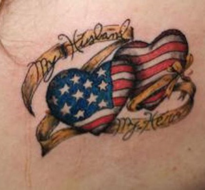 Lovely Heart Shape Tattoo