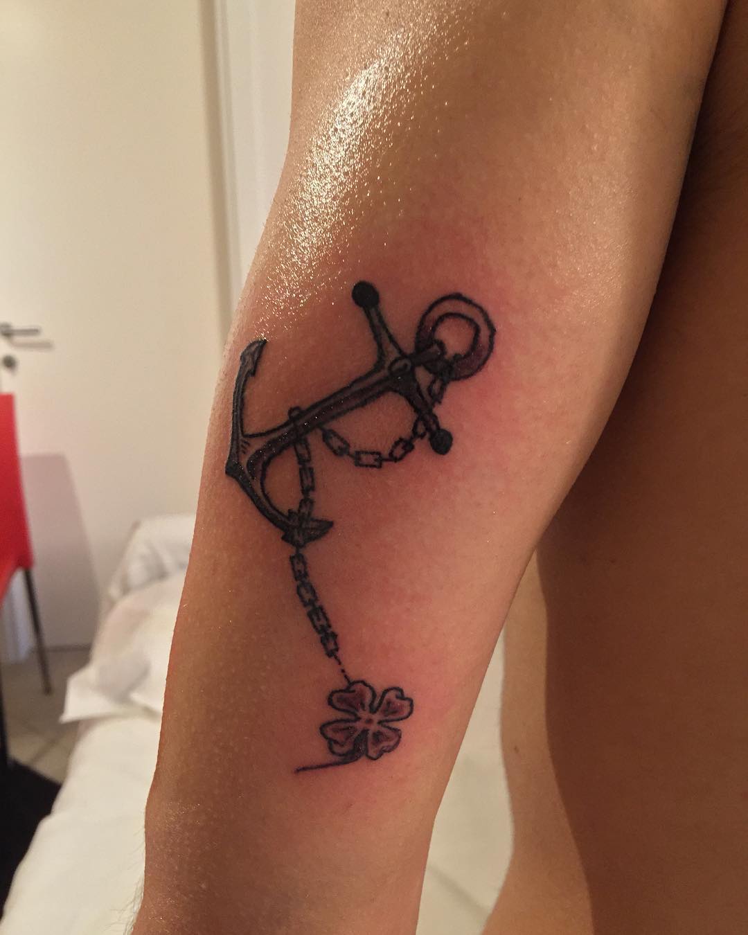 Beautiful faith tattoo idea