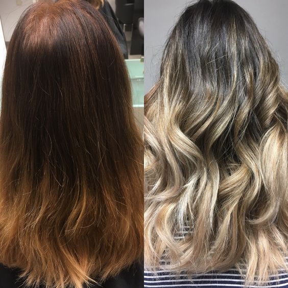 Cool Black And Ash Blonde