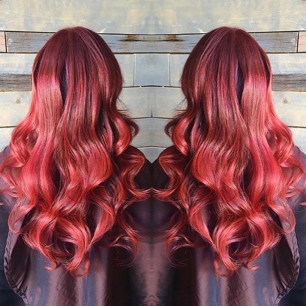 Marvelous Cherry Red Hair Color