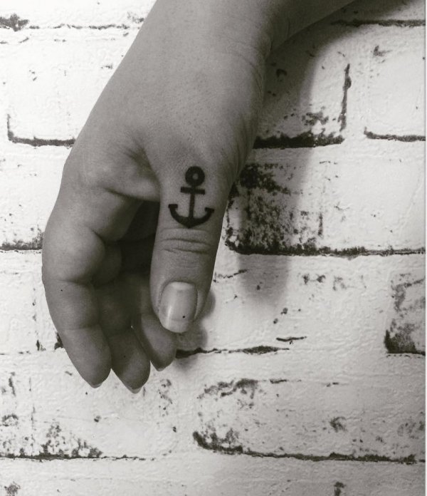 Minimize Anchor Tattoo for Girls