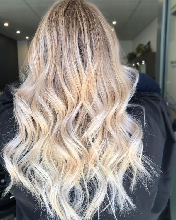 Pretty Blonde Ombre Hairs