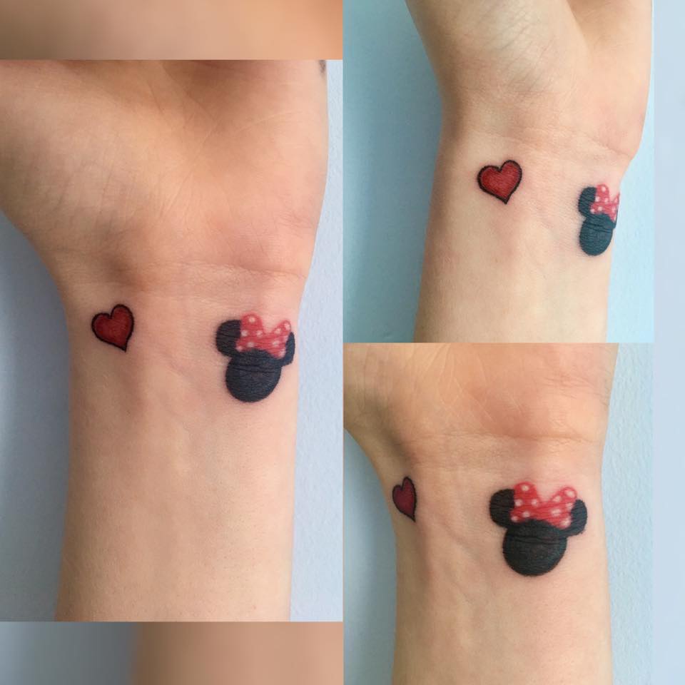 Ravishing Little Disney Inspired Wrist Tattoo