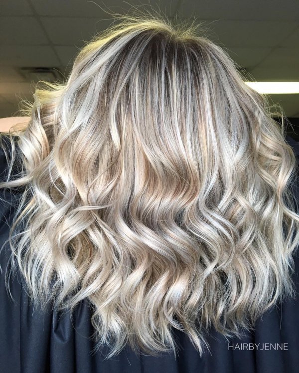 Silver With Honey Highlights