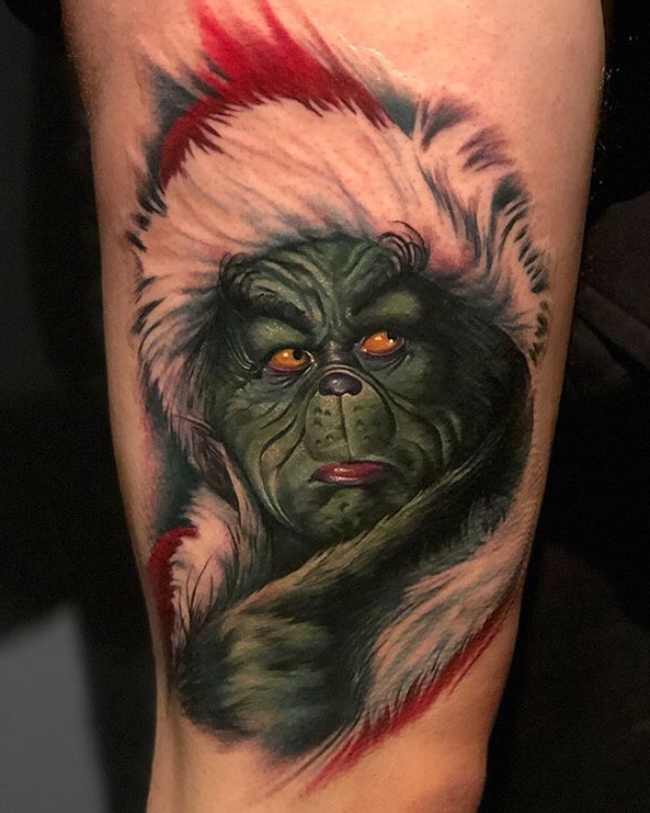 Exclusive Christmas tattoo design