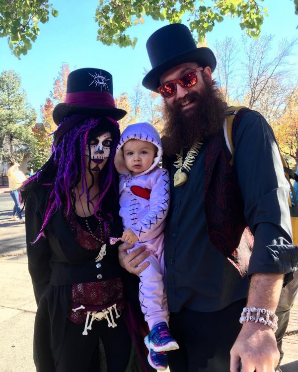 Very Classy Family Costume for Halloween Party. Pic by fireonthemtndenver