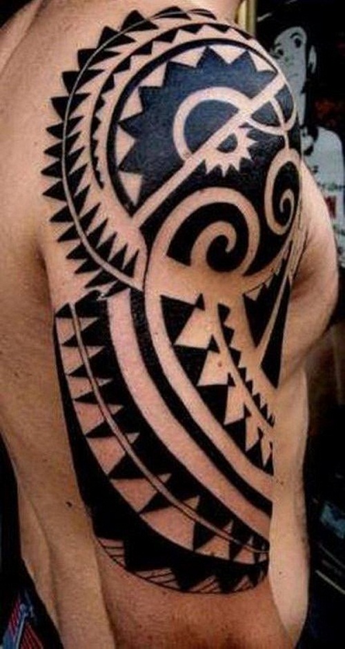 Amazing intricate design on arm.