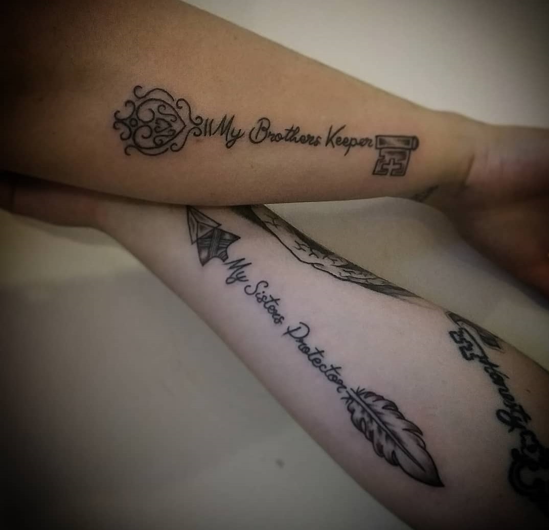 Brother And Sister Tattoos.