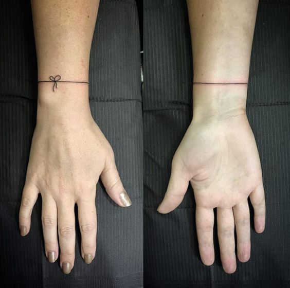 Cool Bracelet Tattoo For Men & Women.