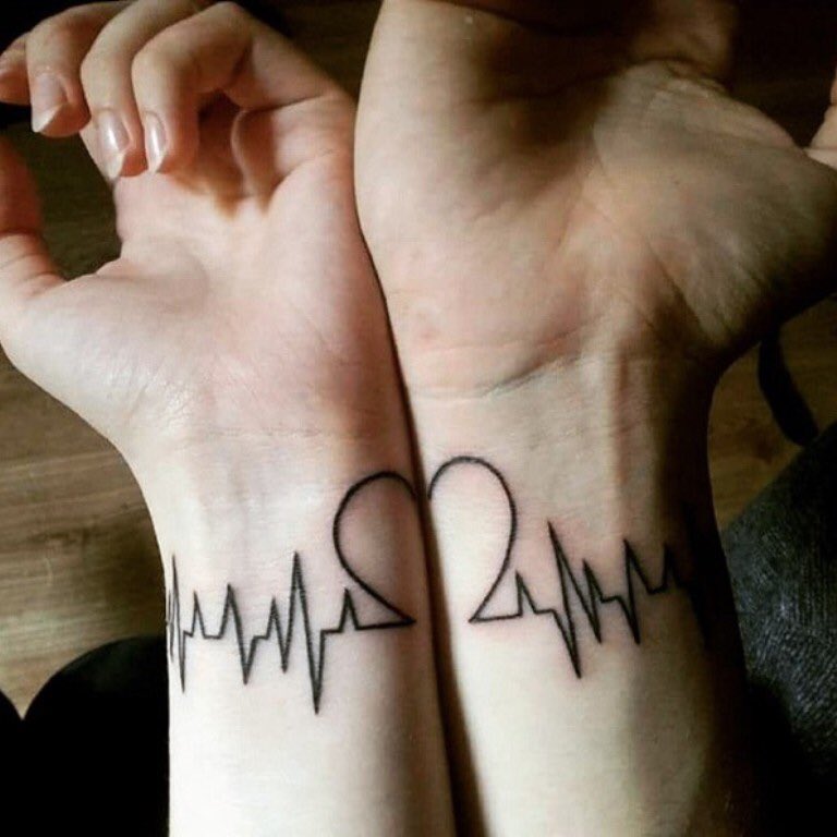 Love The Heartbeat Of The One You Are With And Tat It So You Know Yall Together For Life!
