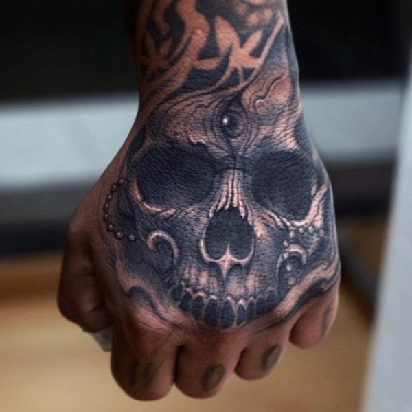 No need to say about skull tattoo.