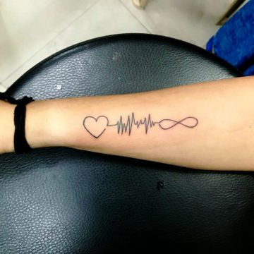 Tattoo Heart, Beat And Infinity.