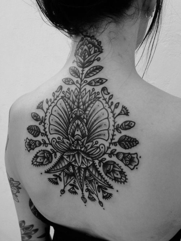 You can call it flower tree or flower life cycle representing the soothing and adorable tattoo.