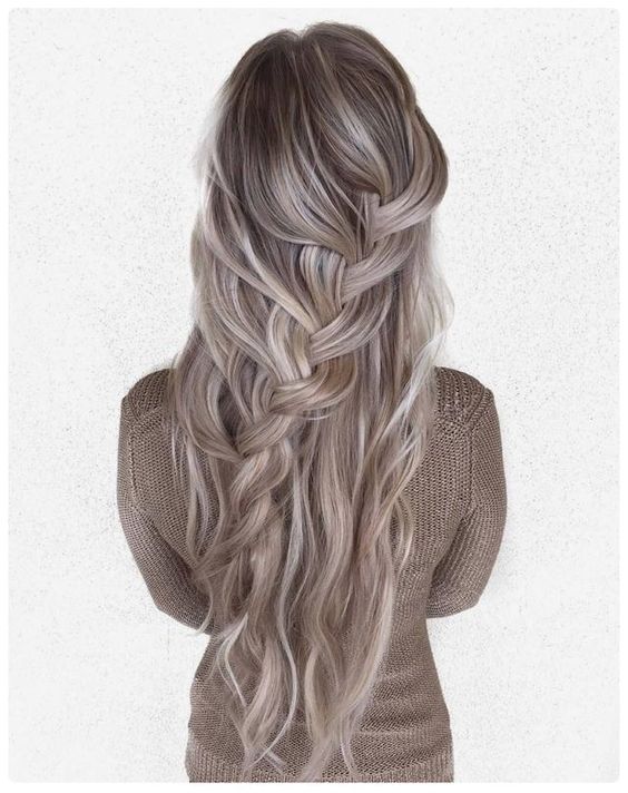 Side loose braided hairs. Valentine’s Day Hairstyles