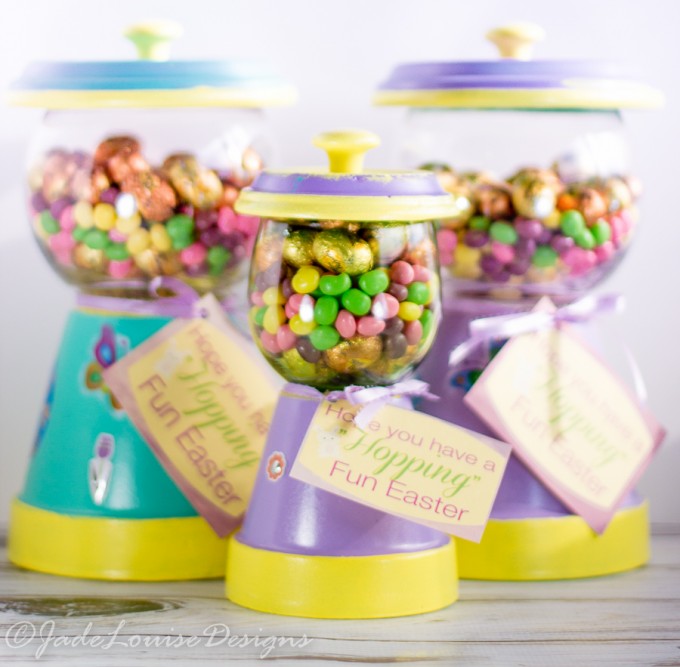 Nestle Easter candy jars.