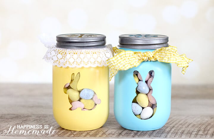 Nice Easter bunny candy jar.