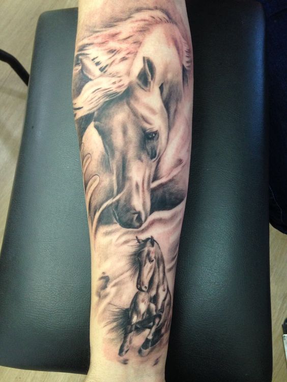 50+ Horse Tattoo ideas for the people who are believers of
