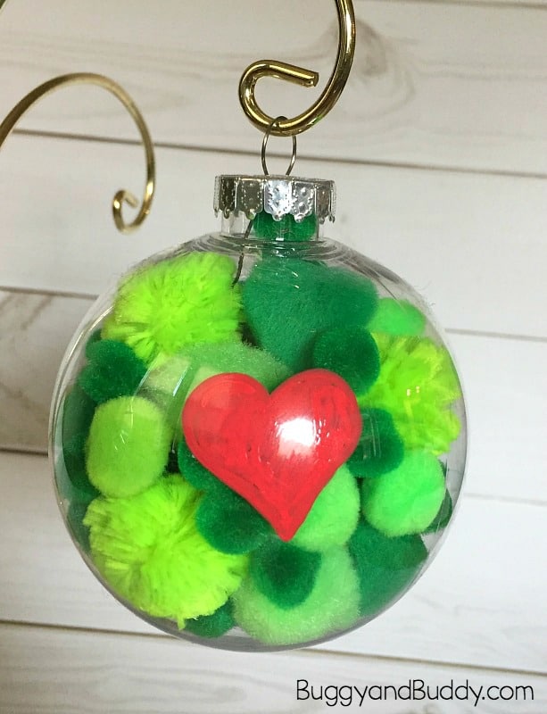Beautiful grinch christmas ornament.