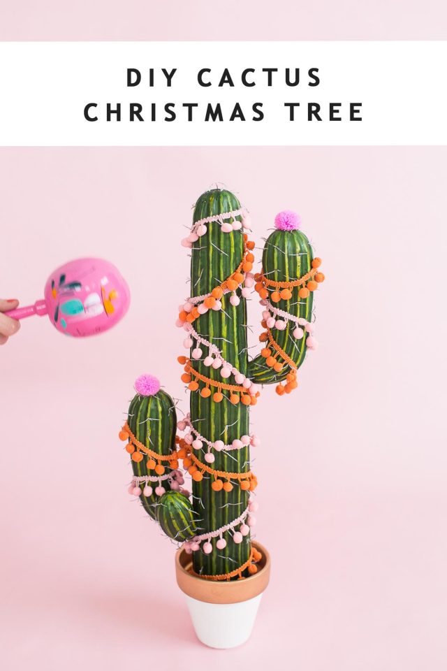 Cactus Christmas tree is perfect alternative.