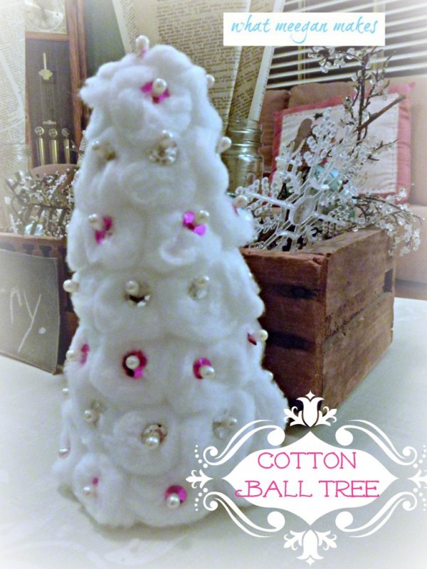 Sassy cotton ball tree.