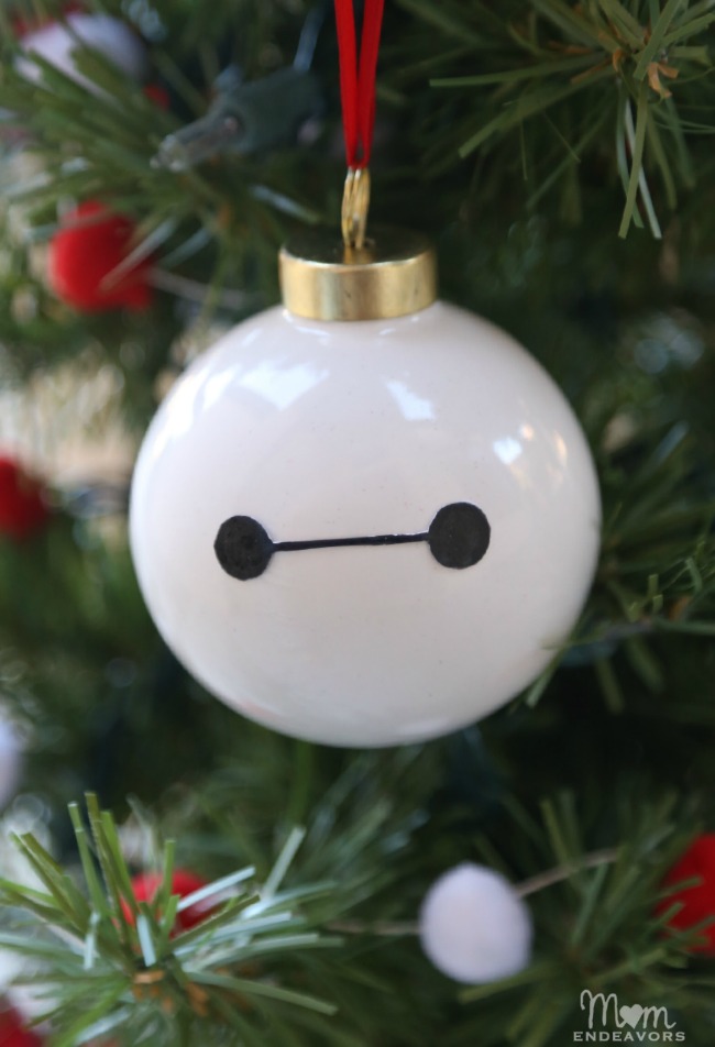 Baymax Christmas tree ornament.