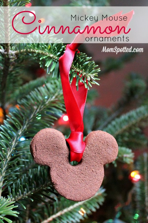 Mickey mouse cinnamon ornaments.