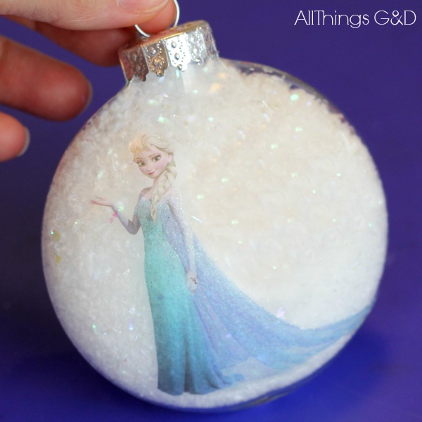 Queen Elsa ornament.