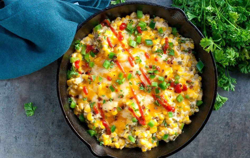 Spicy southern hot corn.