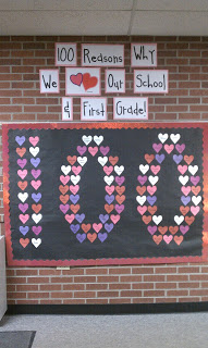 100 reasons why we love our school bulletin board decor.