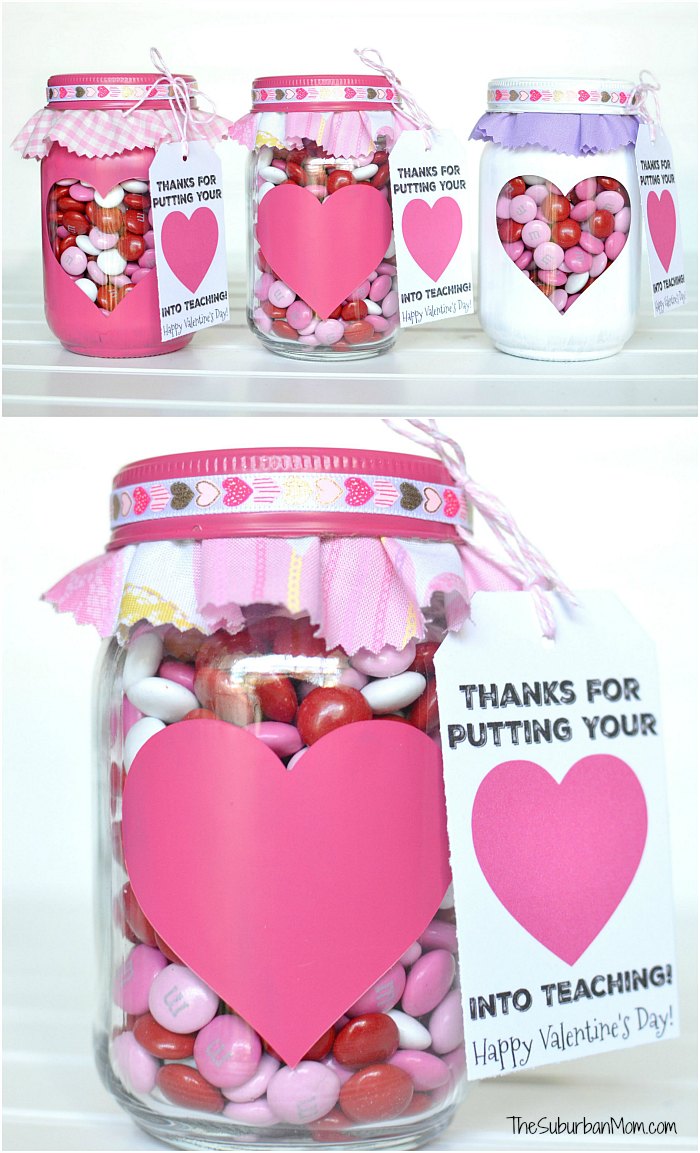 Candy jar gift for teacher.