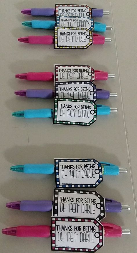 Fabulous idea to gift pen.