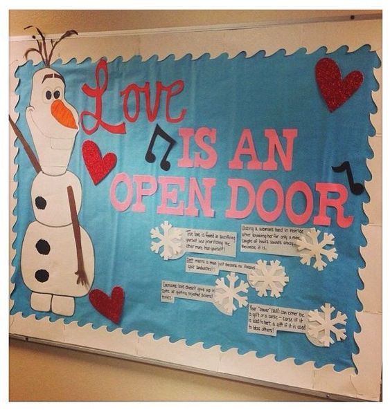 Love is an open door.