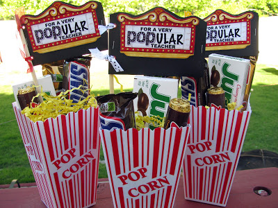 Popcorn gif for a popular teacher.