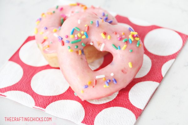 Sweet mini funfetti cake donuts.