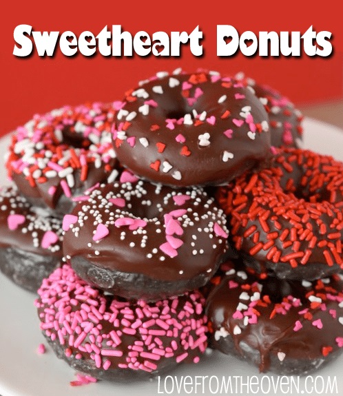 Sweetheart donuts.