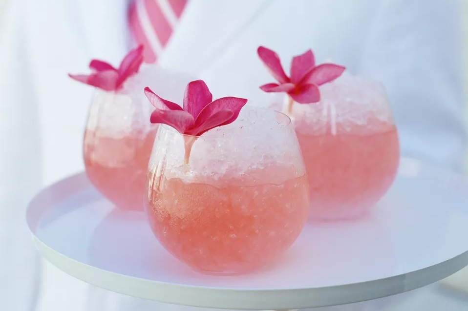 Blushing geisha cocktail.