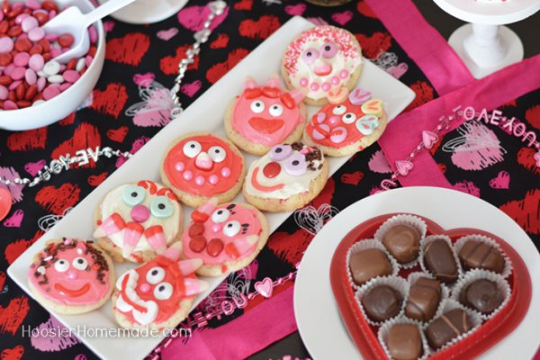 Cool Valentines day cookies.