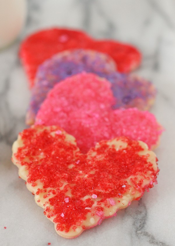 Easy Valentines day cookies.