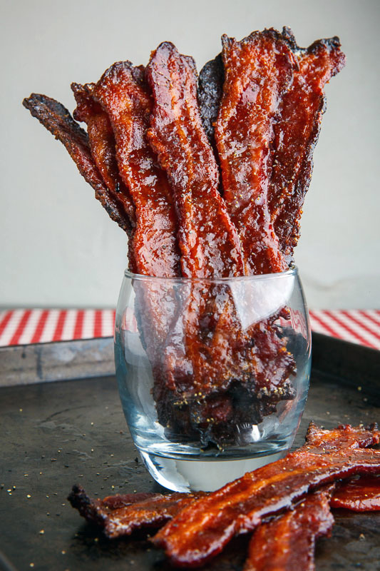Maple Candied Bacon.