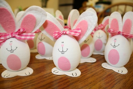 Pretty bunny eggs.