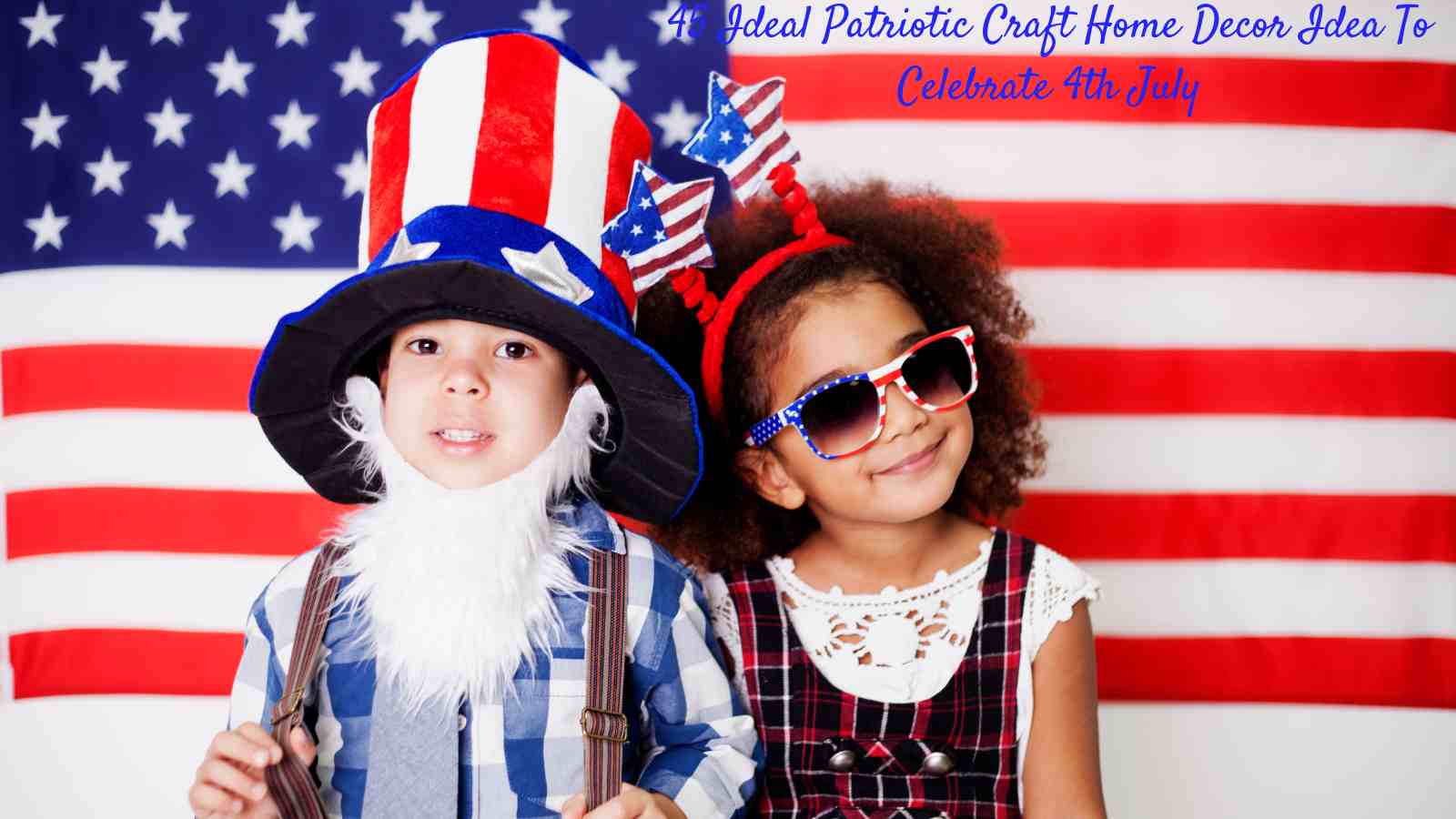 Patriotic Craft Home Decor Idea To Celebrate 4th of July