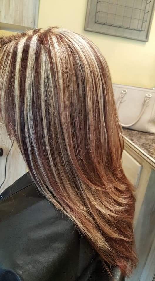Chic Straight Layered Style for Coco Color Hair